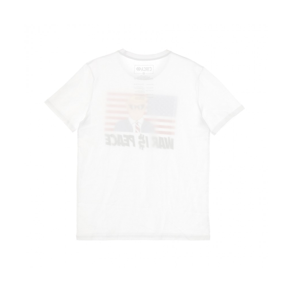 MAGLIETTA WAR IS PEACE TEE WHITE