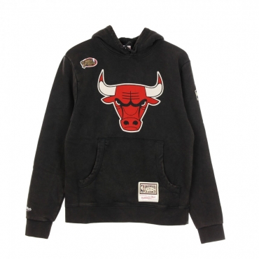 FELPA CAPPUCCIO NBA WORN LOGO HOODY HARDWOOD CLASSICS CHIBUL BLACK/ORIGINAL TEAM COLORS