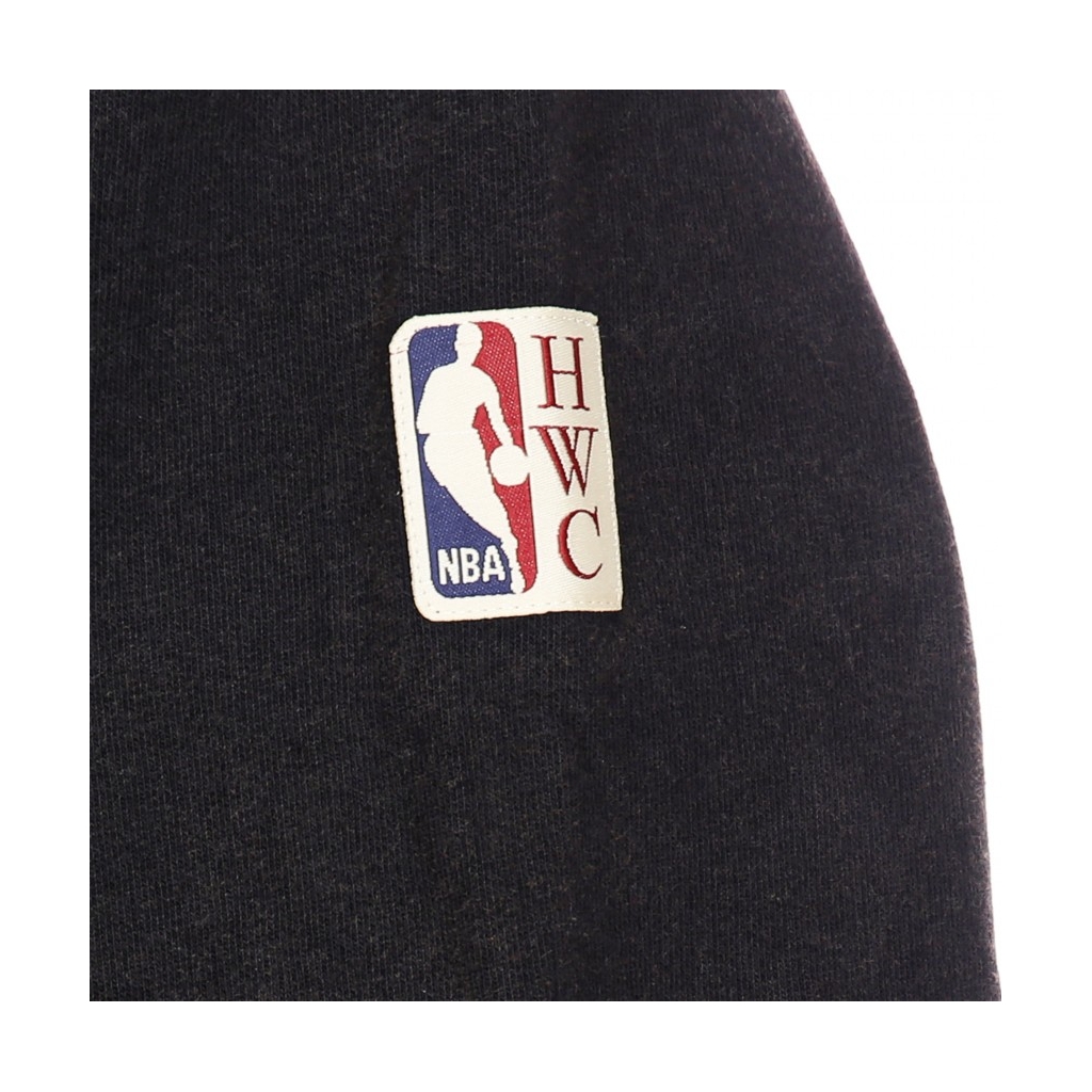 FELPA CAPPUCCIO NBA WORN LOGO HOODY HARDWOOD CLASSICS CHIBUL BLACK/ORIGINAL TEAM COLORS