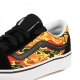 SCARPA BASSA COMFY CUSH OLD SKOOL FLAME/BLACK/TRUE WHITE