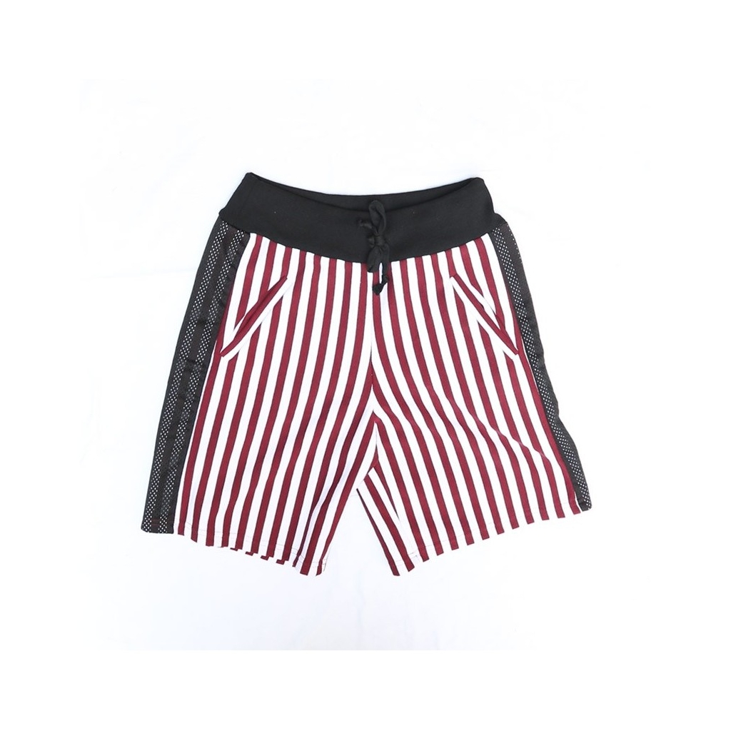 PANTALONE CORTO TUTA MIBR19 White/Red Stripes/BlackMesh unico