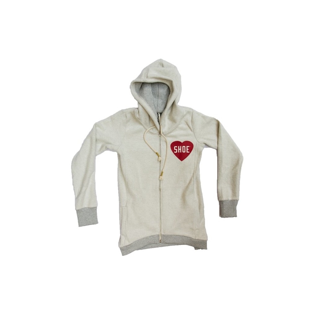 SHOESHINE FELPA CAPPUCCIO SHOESHINE WOMAN SWEATSHIRT HOODIE ZIP A