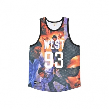 CANOTTA K1X TANK TOP MESH COMPTON ALL STAR Multi unico