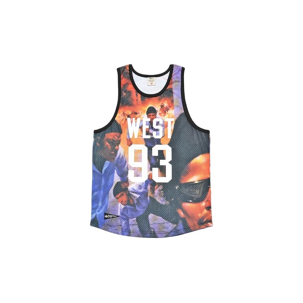 CANOTTA K1X TANK TOP MESH COMPTON ALL STAR Multi unico