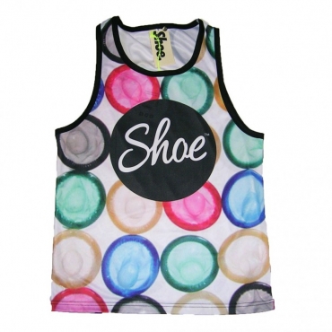 CANOTTA SHOESHINE TANK TOP MESH E5TU17F CONDOM Multi unico