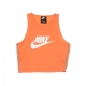 TOP HRTG TANK TURF ORANGE/CABANA/WHITE