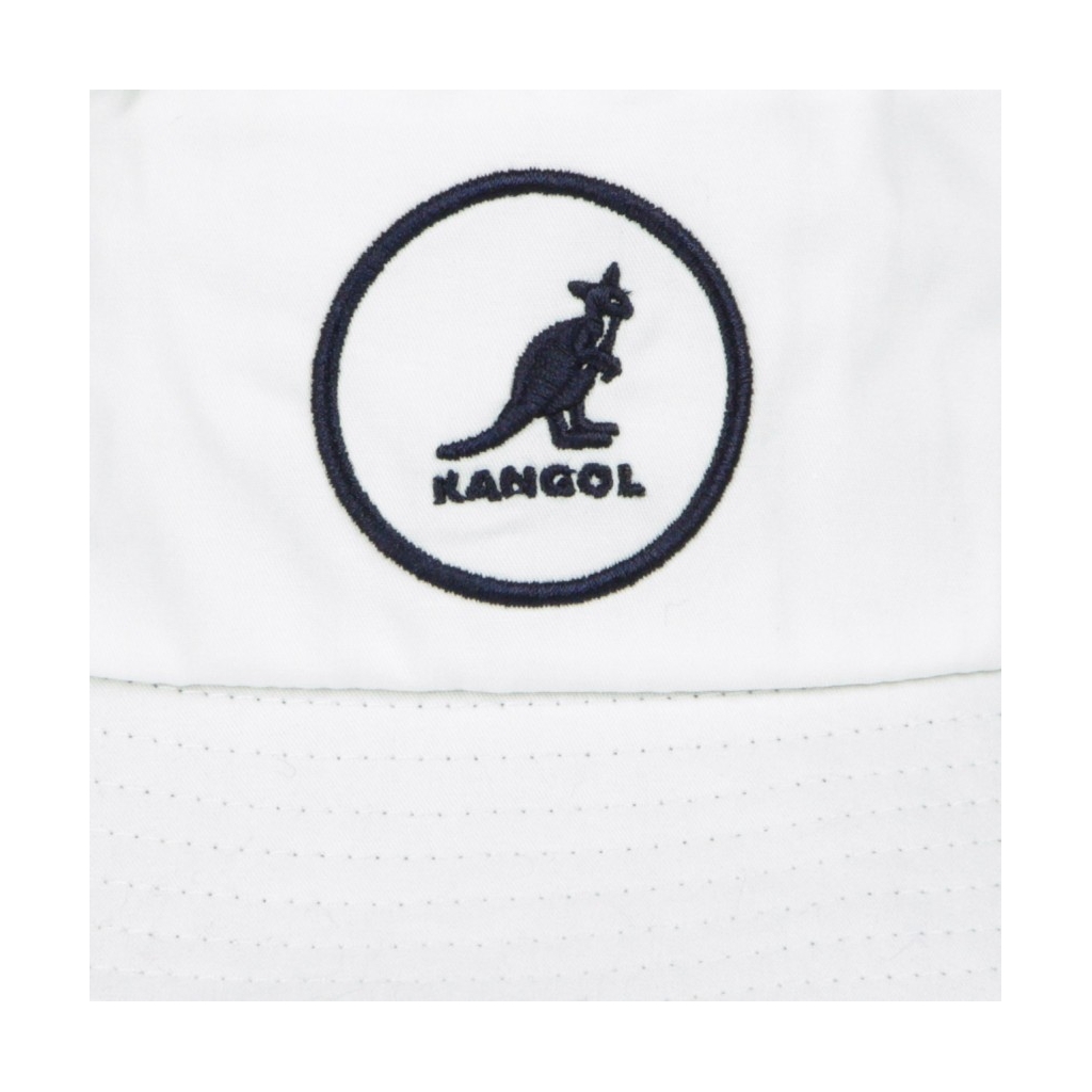 CAPPELLO DA PESCATORE COTTON BUCKET WHITE