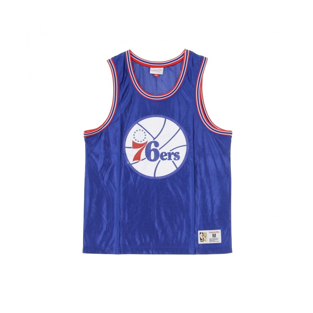 CANOTTA TIPO BASKET NBA DAZZLE TANK TOP PHI76E ORIGINAL TEAM COLORS