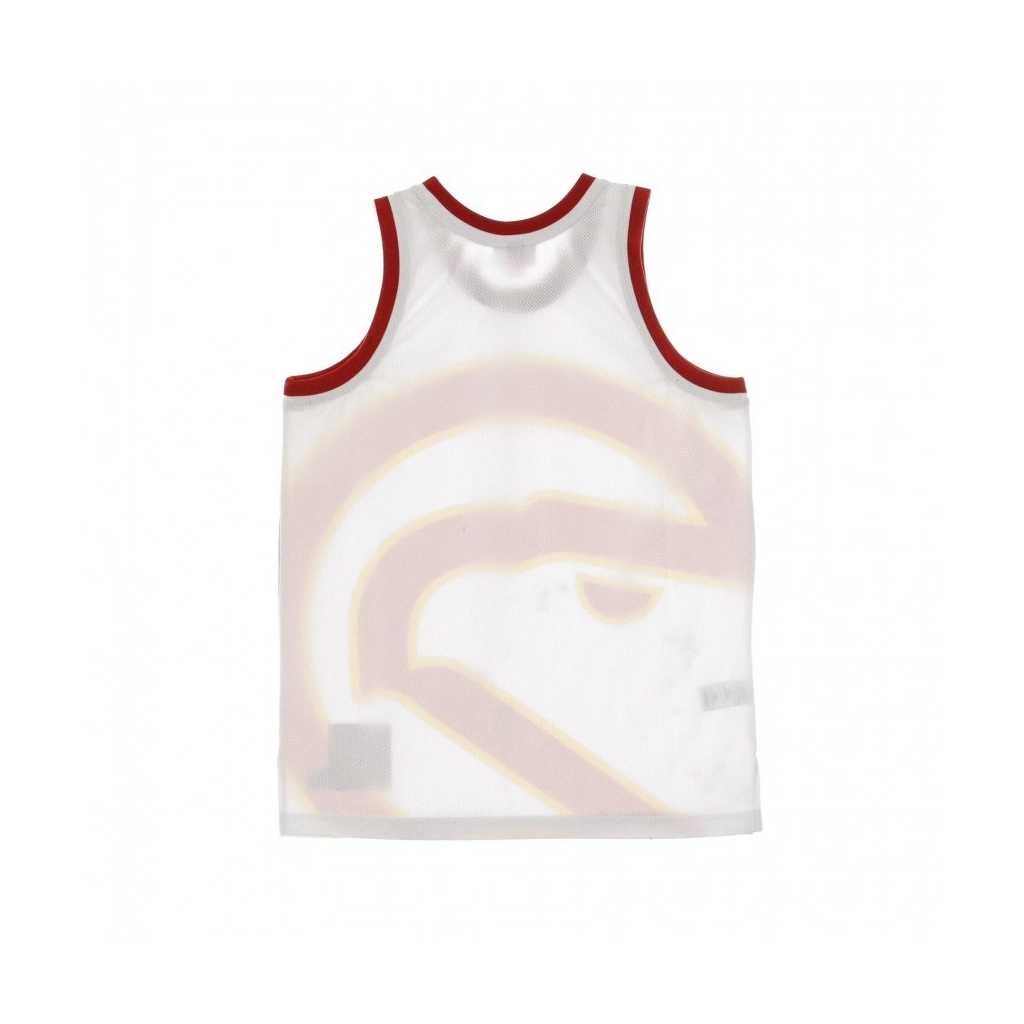 CANOTTA BASKET NBA BIG FACE JERSEY ATLHAW ORIGINAL TEAM COLORS