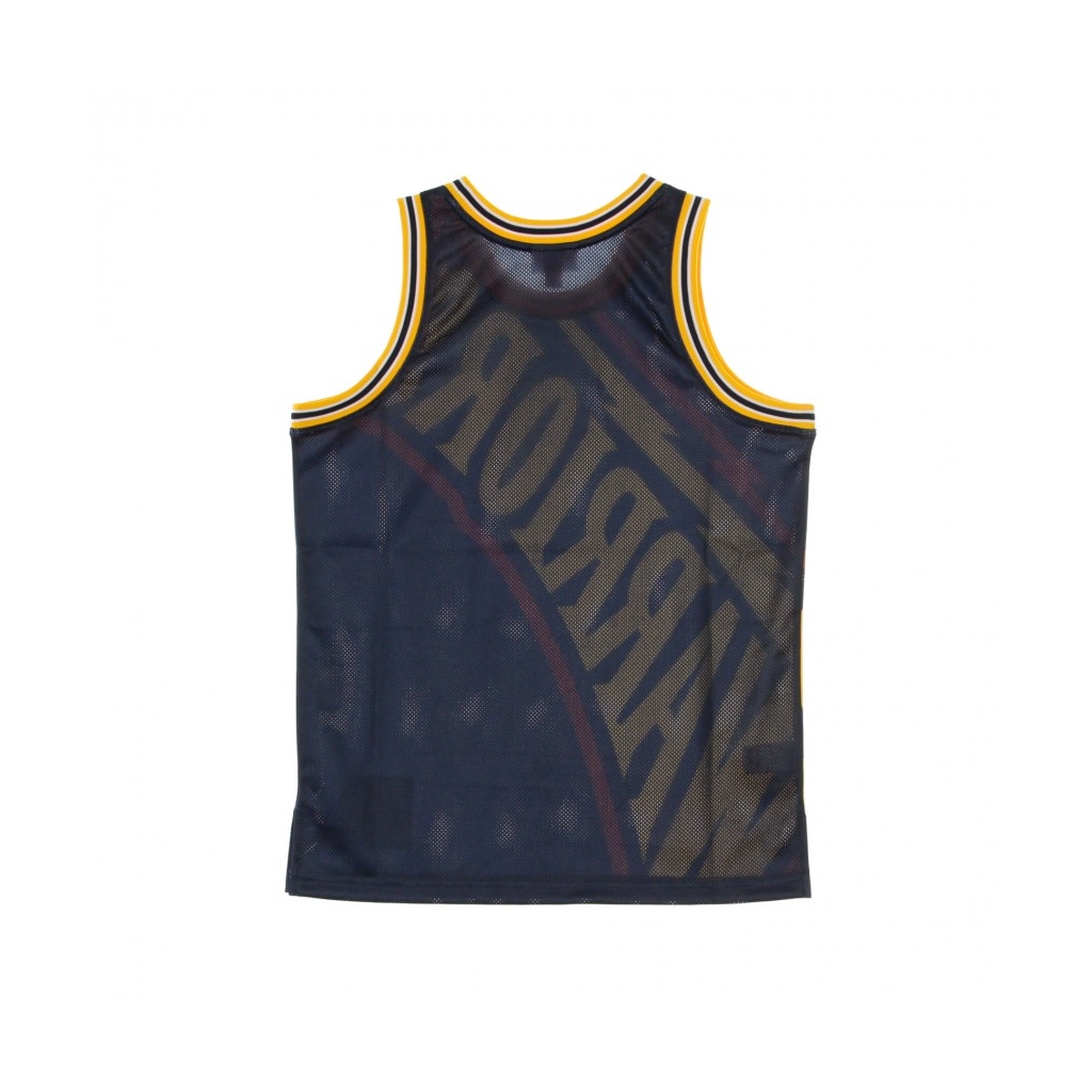 CANOTTA BASKET NBA BIG FACE JERSEY GOLWAR ORIGINAL TEAM COLORS