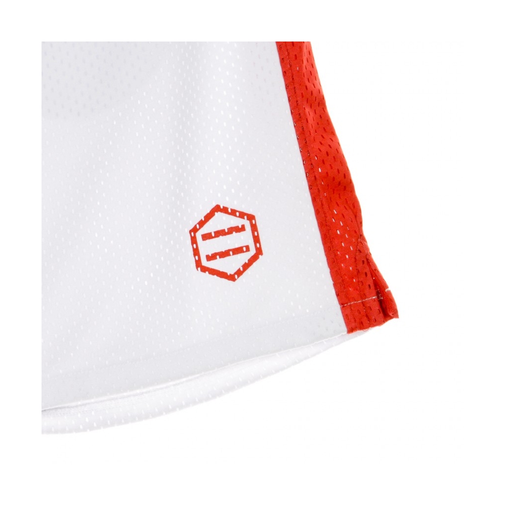 PANTALONCINO TIPO BASKET RAY ACTIVE SHORT WHITE/RED