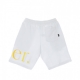 PANTALONE CORTO TUTA UNITED SHORTS WHITE