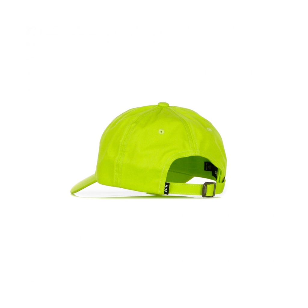 CAPPELLINO VISIERA CURVA ESSENTIALS OG LOGO CV HAT HOT LIME