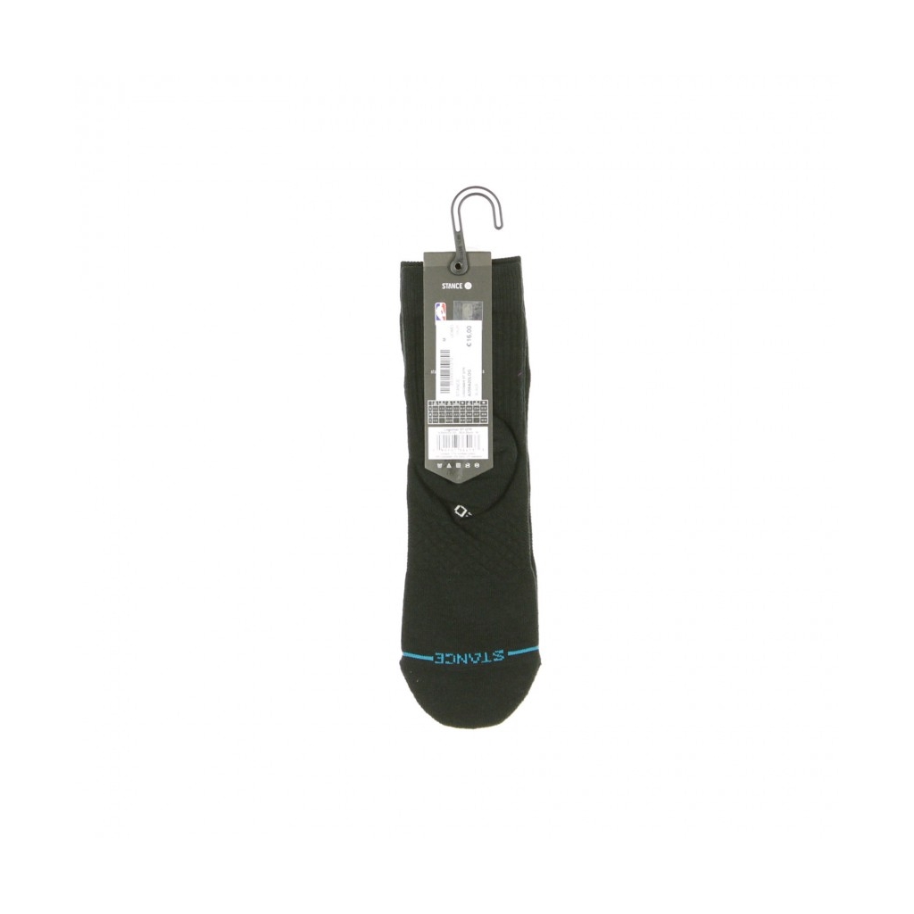 CALZA BASSA LOGOMAN ST QTR BLACK