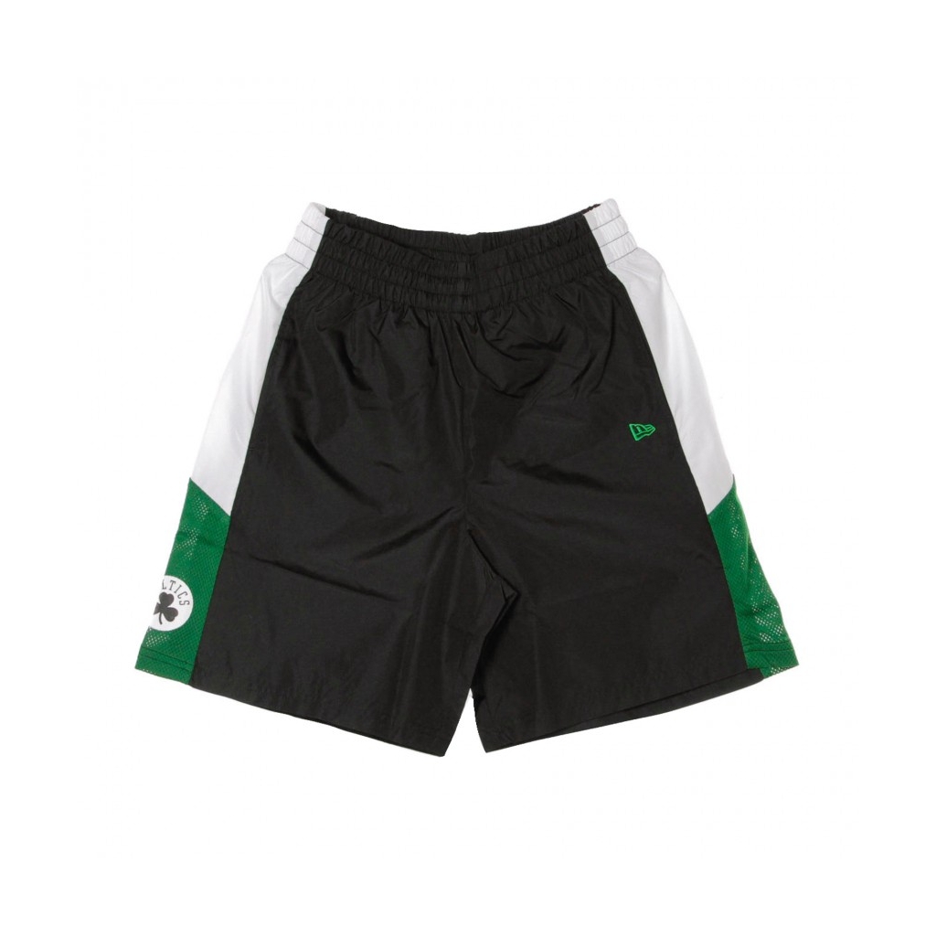 PANTALONCINO TIPO BASKET NBA PRINT SIDE PANEL SHORT BOSCEL BLACK/ORIGINAL TEAM COLORS