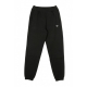 PANTALONE TUTA LEGGERO NE RIBBED INSERT JOGGER NEWERA BLACK/WHITE