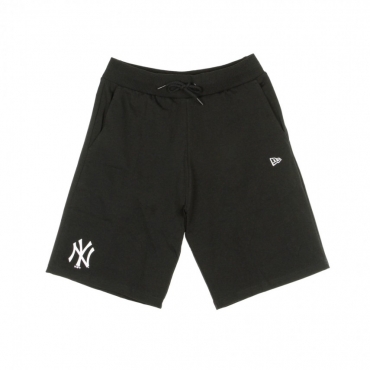 PANTALONE CORTO TUTA MLB LOGO JERSEY SHORT NEYYAN BLACK/WHITE