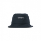 CAPPELLO DA PESCATORE SCRIPT BUCKET HAT DARK NAVY/WHITE