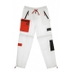 PANTALONE TUTA DESTINY ADAPTABLE PANTS WHITE/RED/BLACK