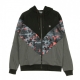 FELPA CAPPUCCIO ZIP VIRTUAL ZIP HOODIE BLACK/GLITCH CAMO