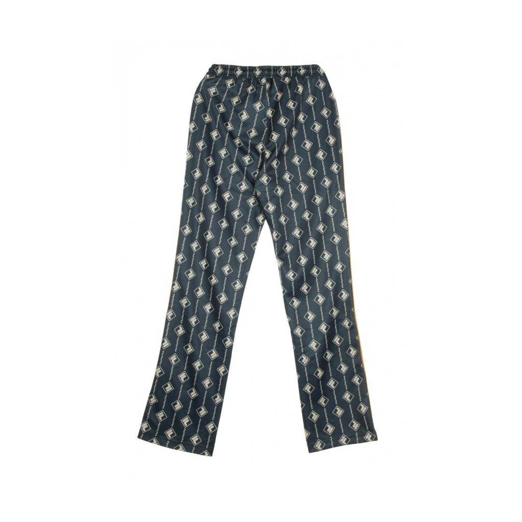 PANTALONE TUTA HAMO ALL OVER PRINT TRACK PANT BLACK IRIS/CINNAMON STICK