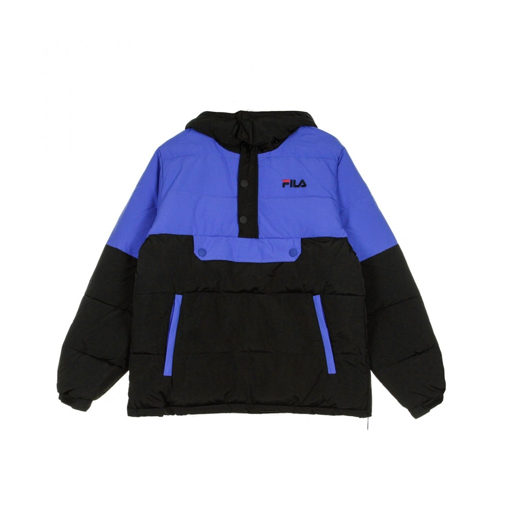 PIUMINO ANORAK BATUL BLOCKED PUFFER JACKET BLACK/DAZZLING BLUE