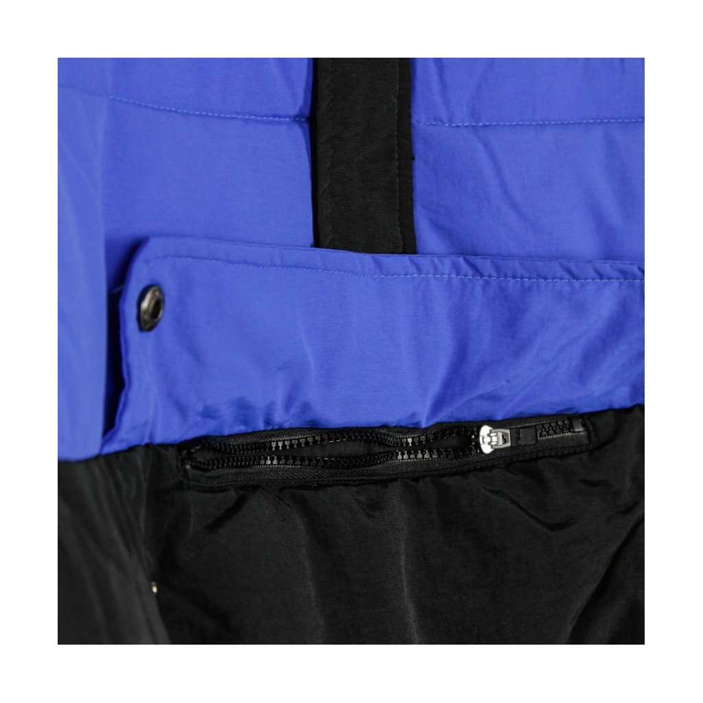 PIUMINO ANORAK BATUL BLOCKED PUFFER JACKET BLACK/DAZZLING BLUE