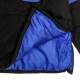 PIUMINO ANORAK BATUL BLOCKED PUFFER JACKET BLACK/DAZZLING BLUE