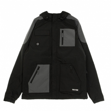 GIACCONE FULL ZIP JACKET BLACK