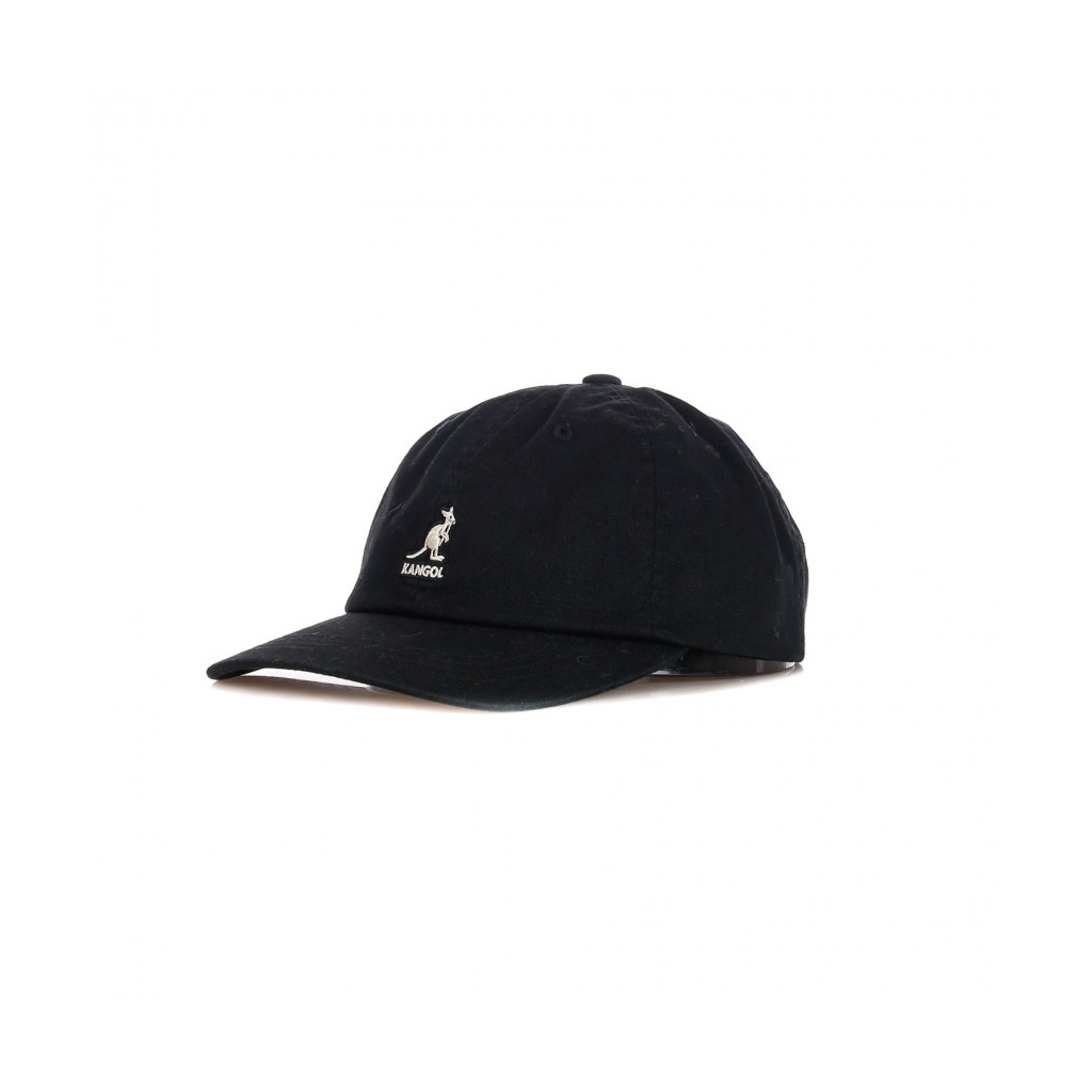 CAPPELLINO VISIERA CURVA WASHED BASEBALL BLACK