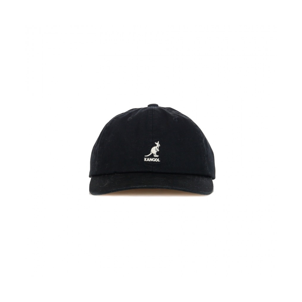 CAPPELLINO VISIERA CURVA WASHED BASEBALL BLACK