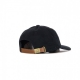 CAPPELLINO VISIERA CURVA WASHED BASEBALL BLACK