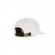 CAPPELLINO VISIERA CURVA WASHED BASEBALL WHITE