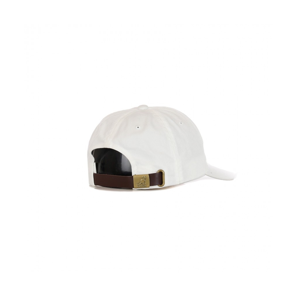 CAPPELLINO VISIERA CURVA WASHED BASEBALL WHITE