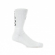 CALZA MEDIA LOGOS HARD COURT SOCKS WHITE