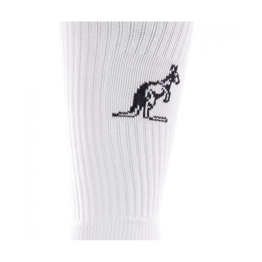 CALZA MEDIA LOGOS HARD COURT SOCKS WHITE