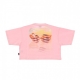 MAGLIETTA CORTA RIBS LOLITA ROSE