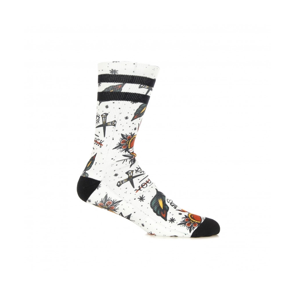 CALZA MEDIA YOU SOCK WHITE