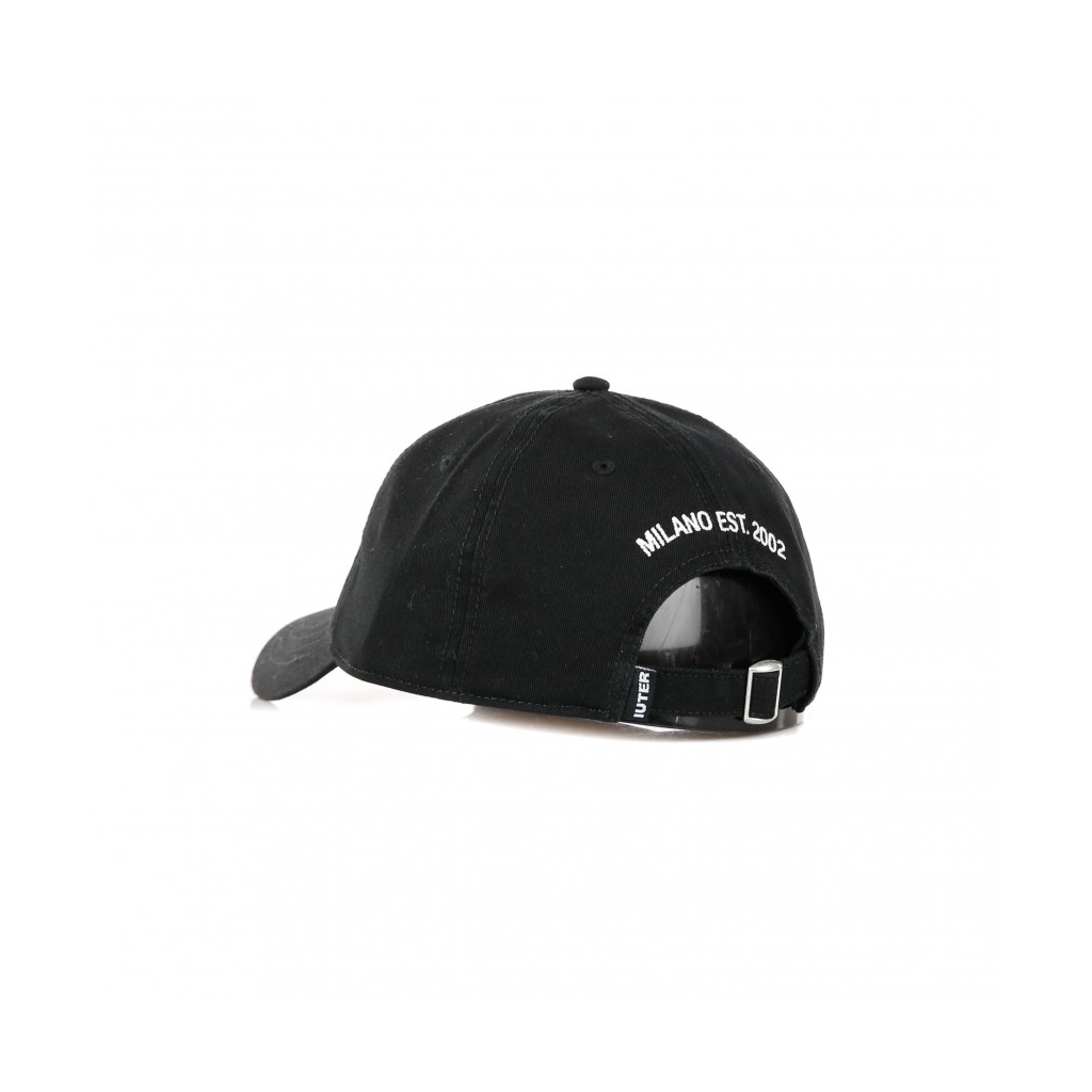 CAPPELLINO VISIERA CURVA LOGO DAD HAT BLACK