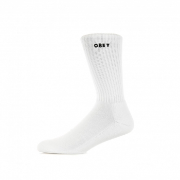 CALZA MEDIA BOLD SOCKS WHITE