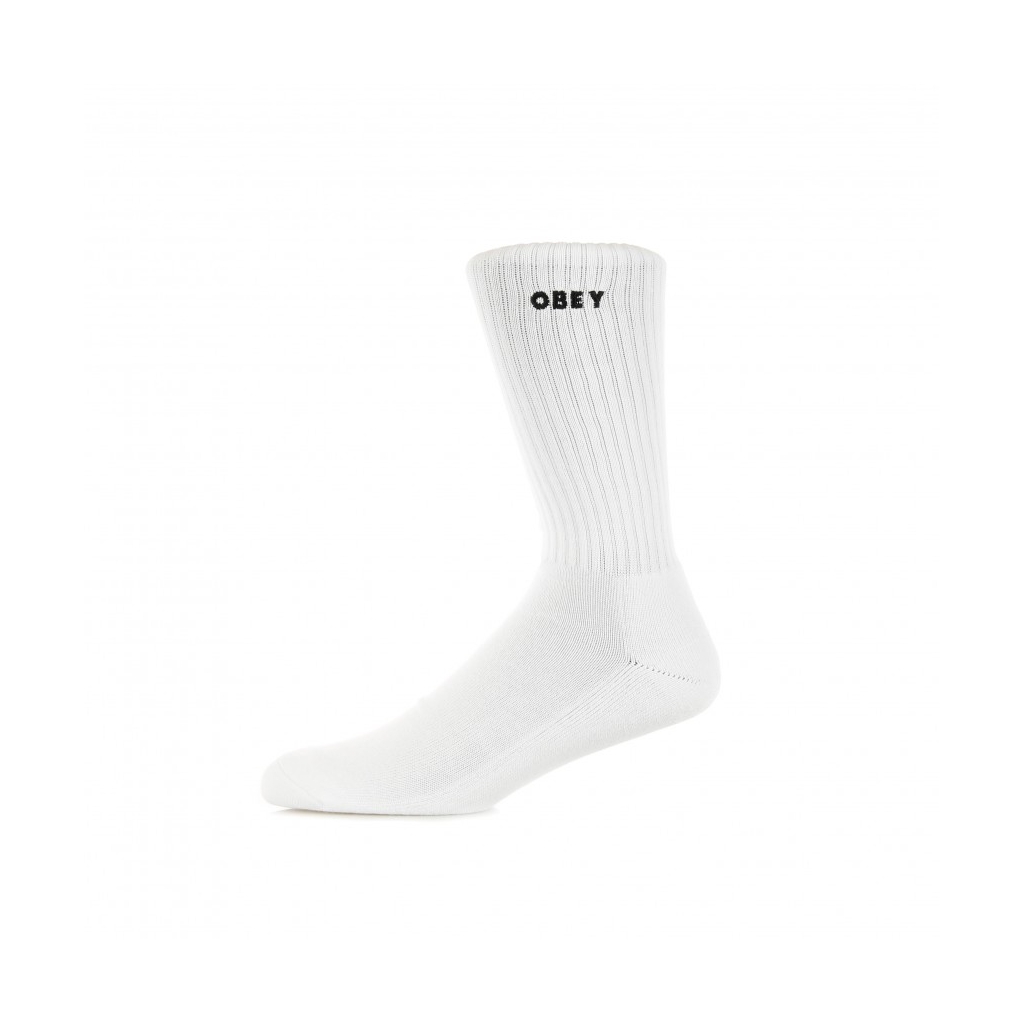 CALZA MEDIA BOLD SOCKS WHITE