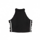 TOP TAMA CROPPED TOP BLACK