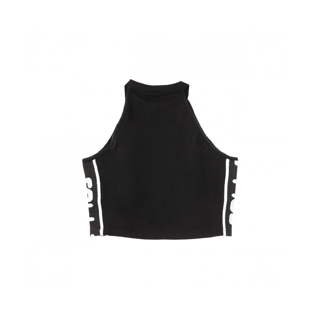 TOP TAMA CROPPED TOP BLACK