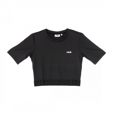 MAGLIETTA CORTA CAYLIN CROPPED TEE BLACK