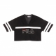 MAGLIETTA CORTA JAINA CROPPED SPORTY TEE BLACK