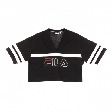 MAGLIETTA CORTA JAINA CROPPED SPORTY TEE BLACK