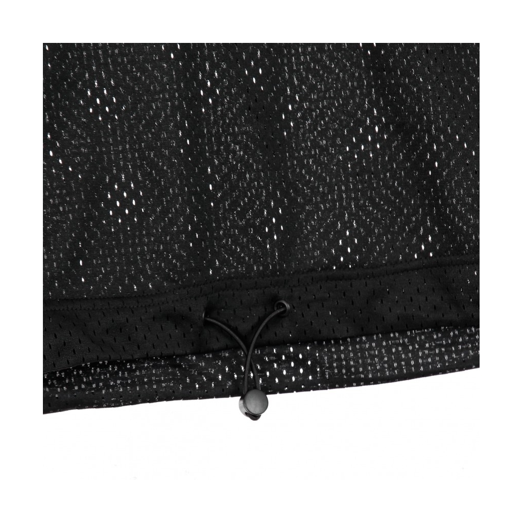 MAGLIETTA MANICA LUNGA CORTA JALINA CROPPED SPORTY MESH SHIRT BLACK