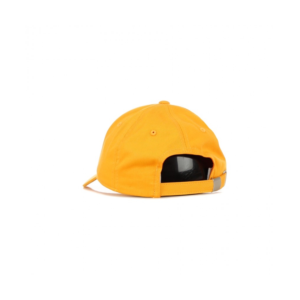 CAPPELLINO VISIERA CURVA LINEAR LOGO 6 PANEL FLAME ORANGE