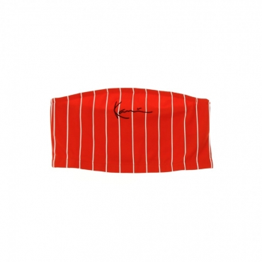 TOP SMALL SIGNATURE PINSTRIPE BANDEU TOP RED/WHITE