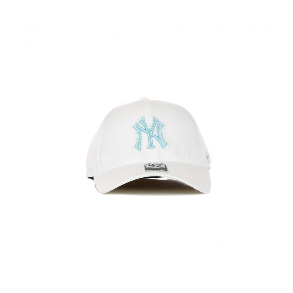 CAPPELLINO VISIERA CURVA MLB MVP NEYYAN WHITE/CYAN